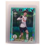 Archie Fray 2025 Topps Chrome RC Aqua Lava /199