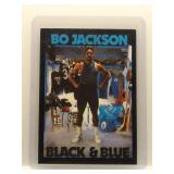 Bo Jackson 1990 Black & Blue Promo