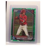 Druw Jones 2024 Bowman Chrome Prospects green