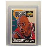 Michael Jordan 1994 Upper Deck CC Checklist...