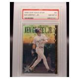 Ken Griffey Jr. 1995 Leaf Gold Star PSA 8