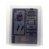 Alec Pierce 2023 Contenders Silver Rookie Metal...