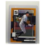 Aaron Judge 2022 Donruss Orange Ref.