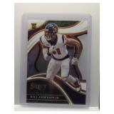 Will Anderson Jr. 2023 Select Die Cut Rookie /199
