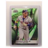 Ronald Acuna, Jr 2025 Topps Chrome Black /99