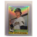Jacob Wilson 2025 Topps Heritage Rookie