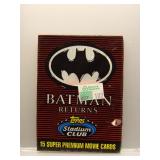 1991 Stadium Club Batman Returns Sealed Pack