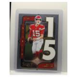 Patrick Mahomes 2024 Select Numbers