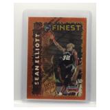 Sean Elliot 1996 Topps Finest With Coating