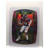 Jerry Jeudy 2020 Select Club Rookie Die-Cut Purple