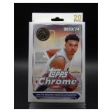 2023-24 Topps Chrome Basketball Hanger Box Sealed