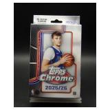 2025-26 Topps Chrome Basketball Hanger Box Sealed