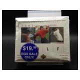 2001 Upper Deck Golf Sealed Box - Tiger Rookies!!