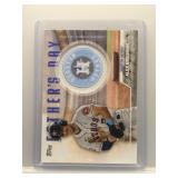 Alex Bregman Logo Patch 2023 Topps Father's Day