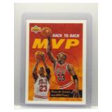 Michael Jordan 1992 Upper Deck Back To Back MVP