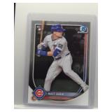 Matt Shaw 2025 Bowman Chrome Rookie