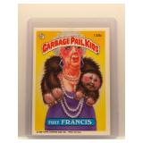 Foxy Francis 1986 Topps GPK