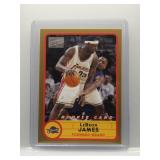 Lebron James 2003 Topps Bazooka Gold Rookie