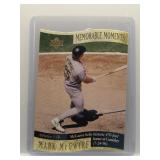 Mark McWire 1997 Upper Deck Gold Die Cut
