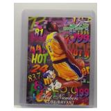 Kobe Bryant 1996 Flair Hot Numbers Rookie Promo