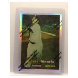 Mickey Mantle 1996 Topps Commemorative w coating