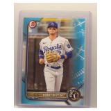 Bobby Witt, Jr 2022 Bowman Prospects blue /499