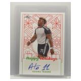 Adama Traore 2023 Leaf Happy Holidays Auto