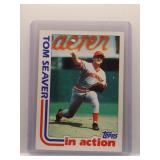 Tom Seaver 1982 Topps In Action