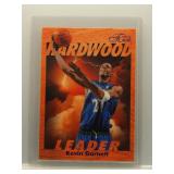 Kevin Garnett 1995 1997 Flair Hardwood Leader