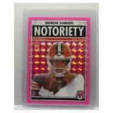 Shedeur Sanders 2025 Mosaic Pink Reactive Rookie