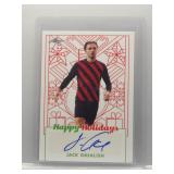 Jack Grealish 2023 Leaf Happy Holidays Auto