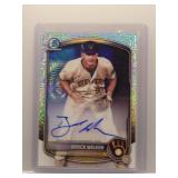 Brock Wilken 2025 Bowman Chrome Auto Mojo Ref.