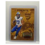 Puka Nacua 2023 Contenders Rookie Stallions Gold
