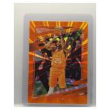 Mikal Bridges 2021 Donruss Orange Laser