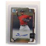 Sergio Alcantara 2015 1st Bowman Chrome Auto