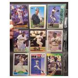 Barry Bonds 9 Card Lot