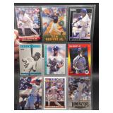 Ken Griffey Jr 9 Card Lot
