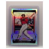 Carlos Lee 2009 Topps Finest Refractor