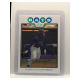 Carl Crawford 2008 Topps Chrome Refractor