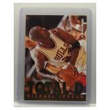 Michael Jordan 1995 Fleer Total D Gold