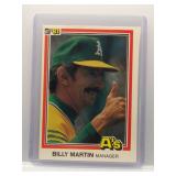 Billy Martin 1981 Donruss