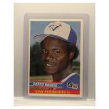 Tony Fernandez 1984 Donruss Rookie