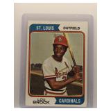 Lou Brock 1974 Topps