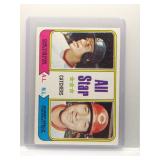 Carlton Fisk Johnny Bench 1974 Topps