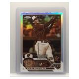 Adley Rutschman 2023 Topps Chrome Rookie Sephia RC