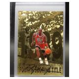 Michael Jordan 1998 Upper Deck Jumbo Gold