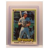 Robin Yount 1981 Donruss