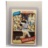 Reggie Jackson 1980 Topps