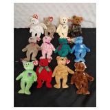 TY Beanie Baby Bears Lot 5