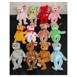 TY Beanie Baby Bears Lot 3